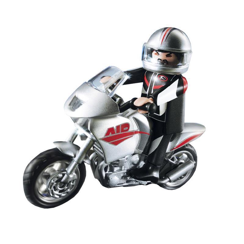 playmobil motorbike set