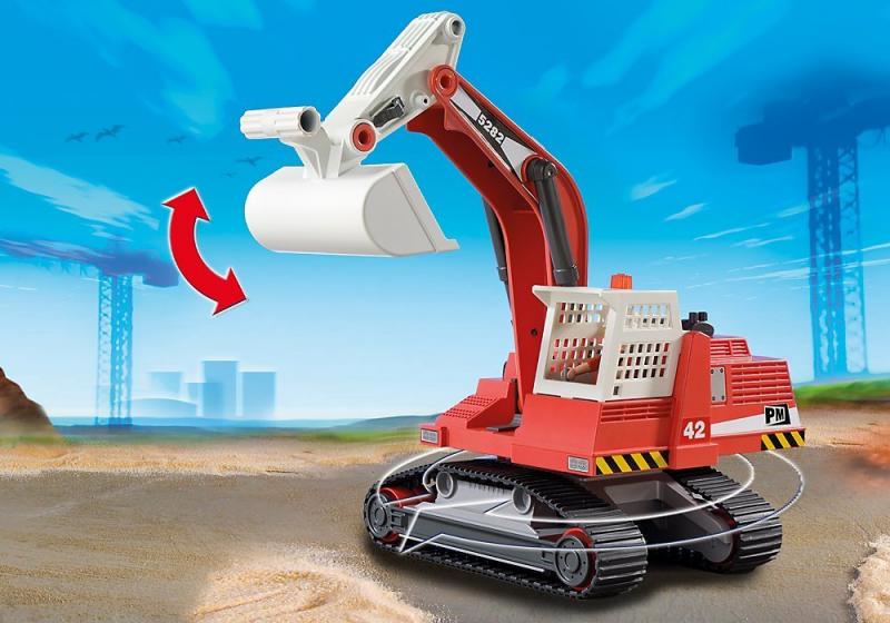 Playmobil Construction Excavator 5282 Table Mountain Toys