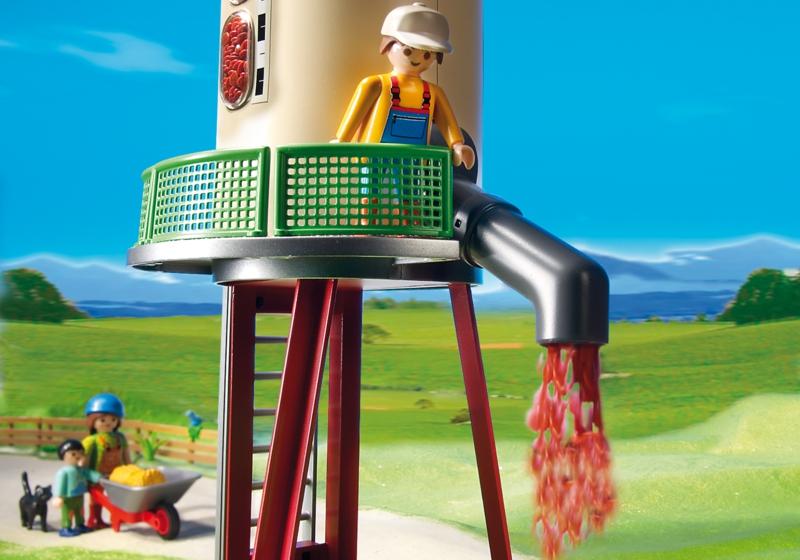 Playmobil Barn with Silo 5119 Table Mountain Toys