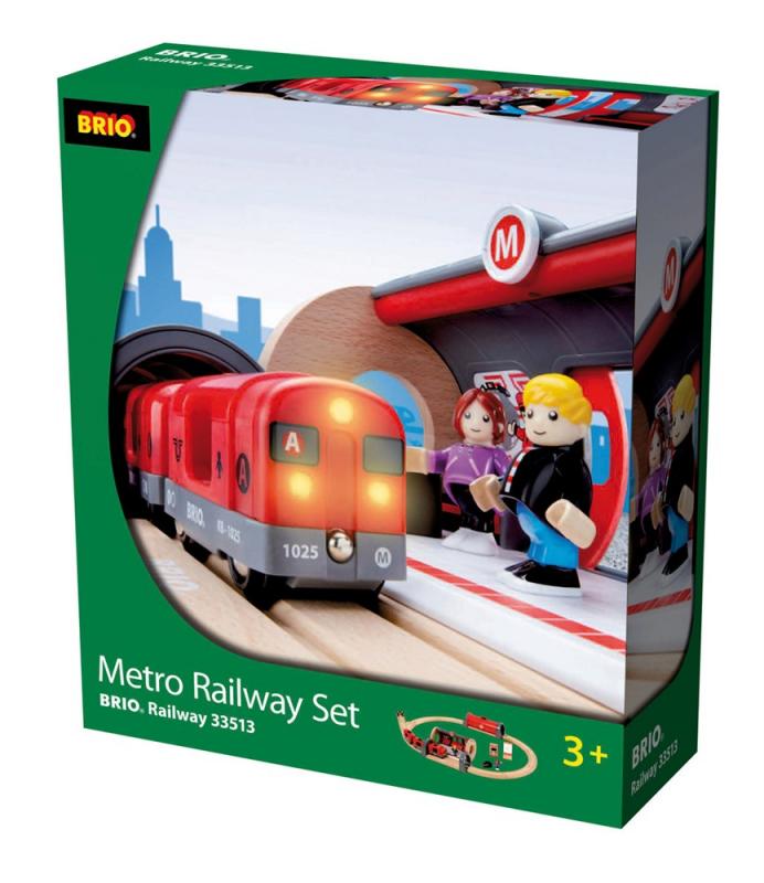 BRIO Metro Railway Set 33513 | Table Mountain Toys