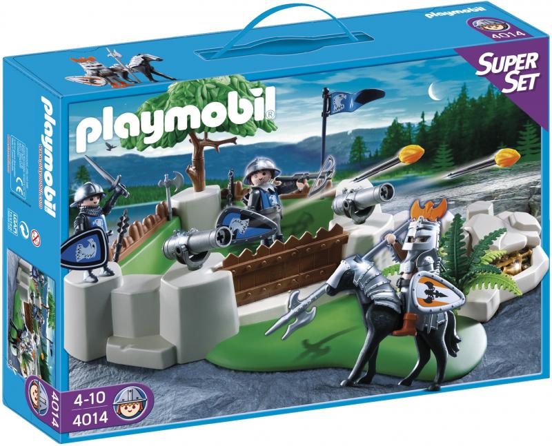 Playmobil Superset Knights Fort 4014 Table Mountain Toys