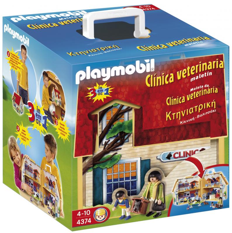 Playmobil My Take Along Animal Clinic 4374 Table Mountain Toys