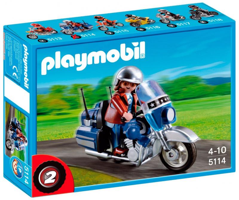 playmobil motorbike