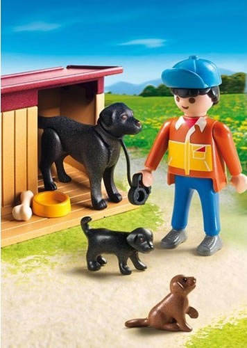 Playmobil Dog with Puppies 5125 | Table Mountain Toys