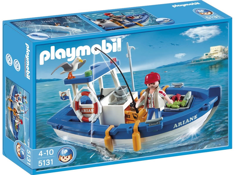 Playmobil Fishing boat 5131 | Table Mountain Toys