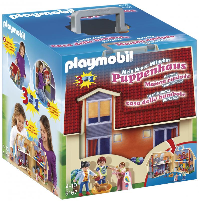 Playmobil Take Along Modern Doll House 5167 Table Mountain Toys
