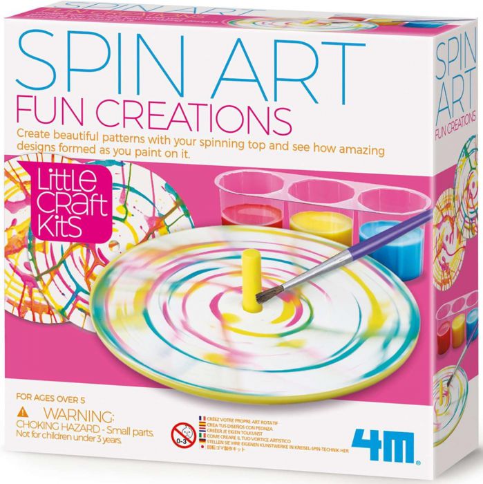  4M Little Craft Kits - Spin Art Fun Creation