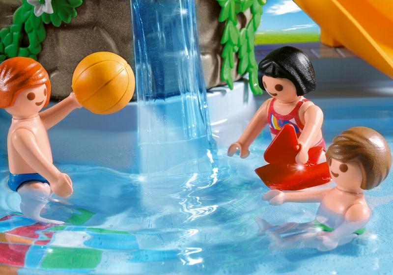 Playmobil Pool With Water slide 4858