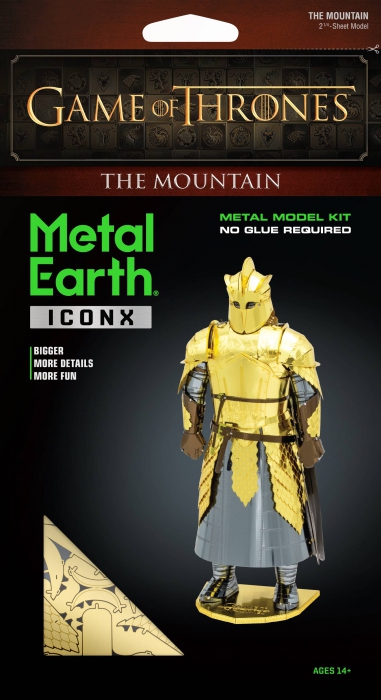  Metal Earth Iconx Game of Thrones The Mountain ICX123