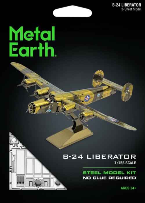  Metal Earth B-24 Liberator MMS179