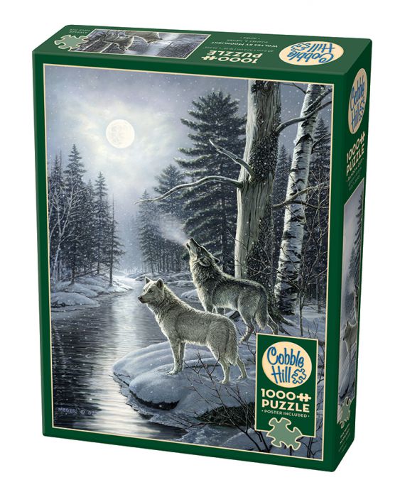  Cobble Hill Wolves by Moonlight 1000 Piece Puzzle 40154