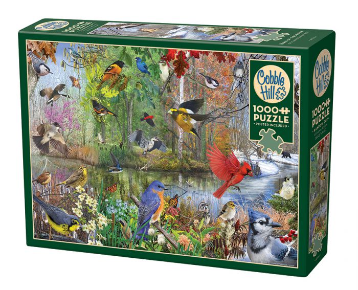  Cobble Hill Birds of the Season 1000 Piece Puzzle 40163