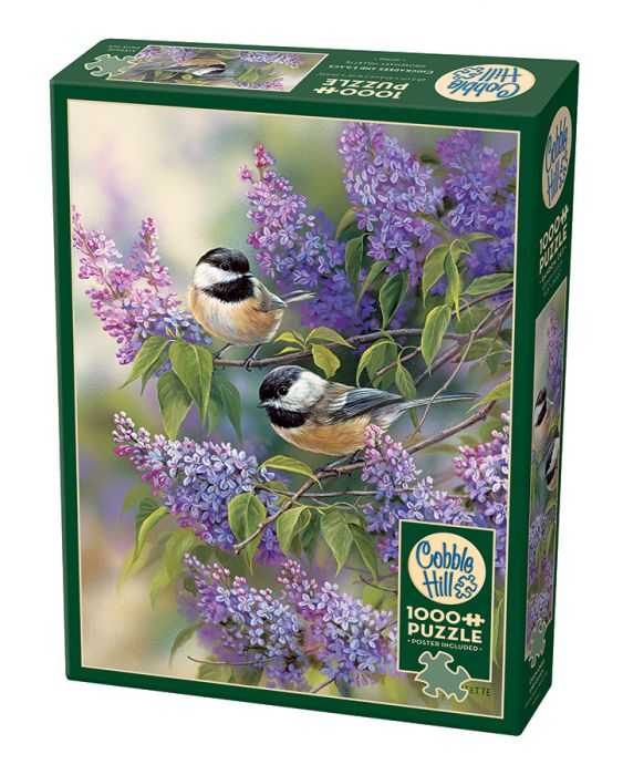  COBBLE HILL - Chickadees and Lilacs 40166