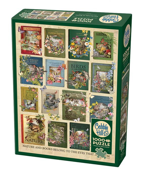  Cobble Hill The Nature of Books 1000 Piece Puzzle 40197