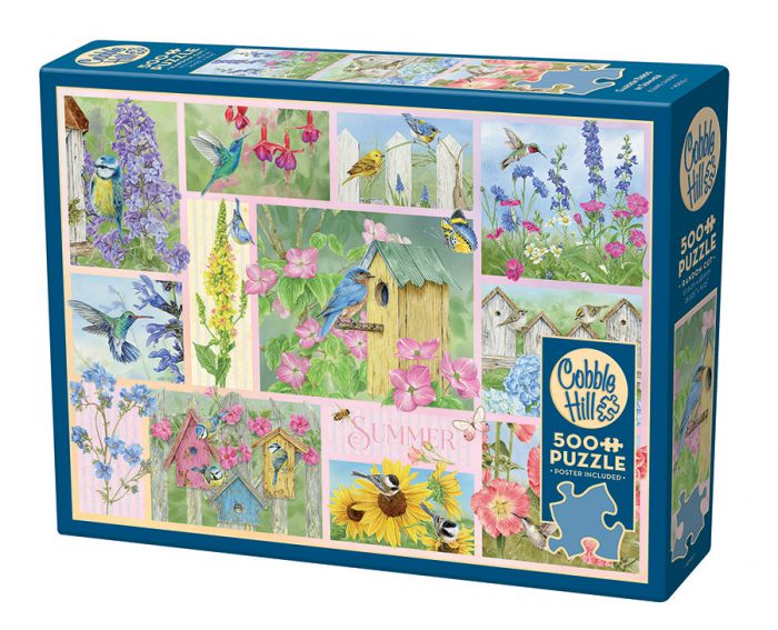  Cobble Hill Garden Birds in Summer 500 Piece Puzzle