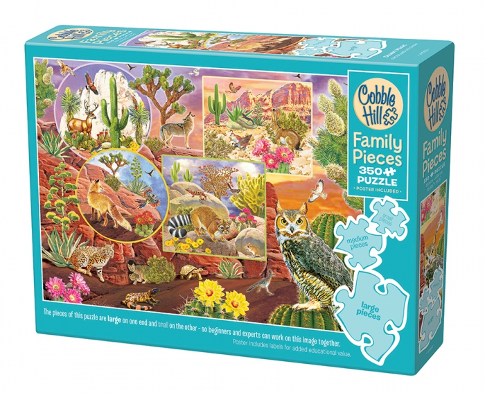  Cobble Hill Desert Magic 350 Piece Family Puzzle