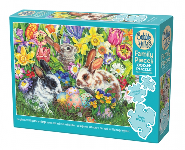  Cobble Hill Easter Bunnies 350 Piece Family Puzzle