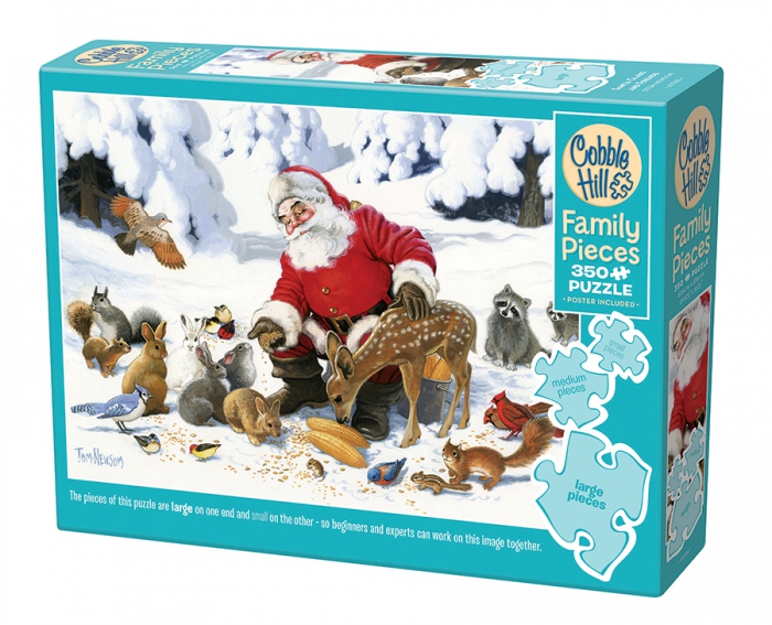  Cobble Hill Santa Claus and Friends 350 Piece Family Puzzle