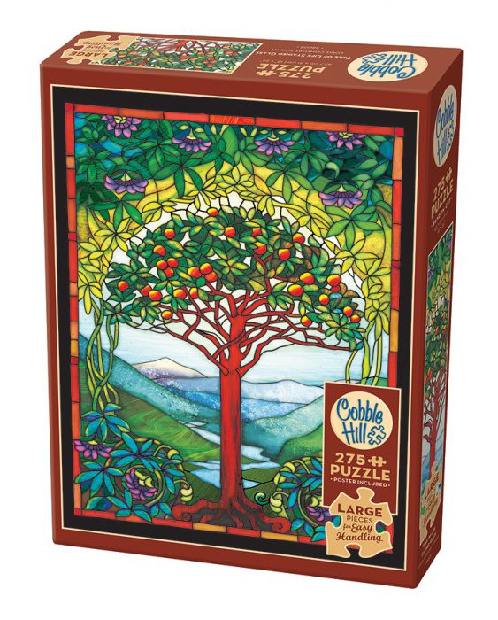  Cobble Hill Tree of Life Stained Glass 48005