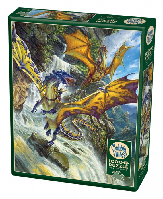  COBBLE HILL - Waterfall Dragons 80105