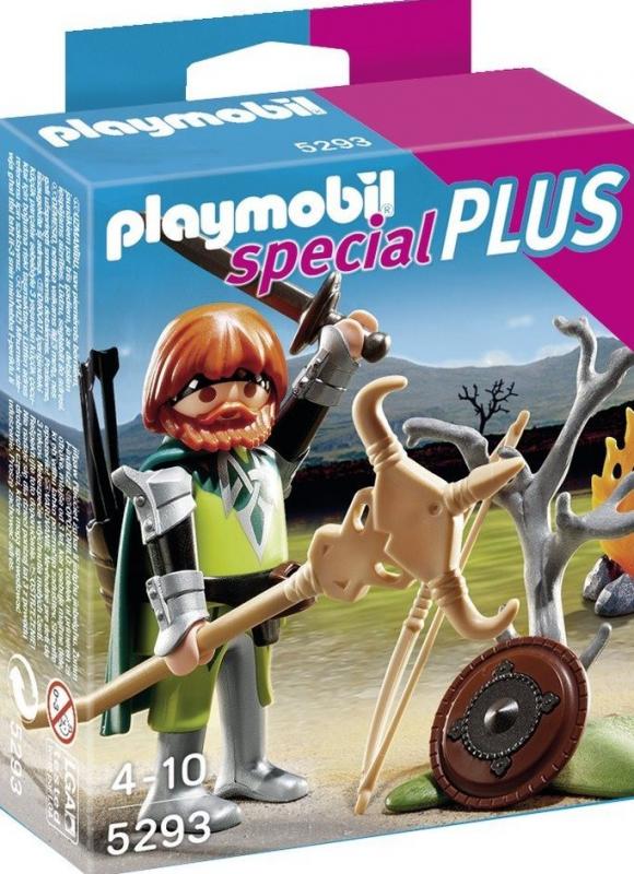  Playmobil Celtic Warrior with Campfire 5293