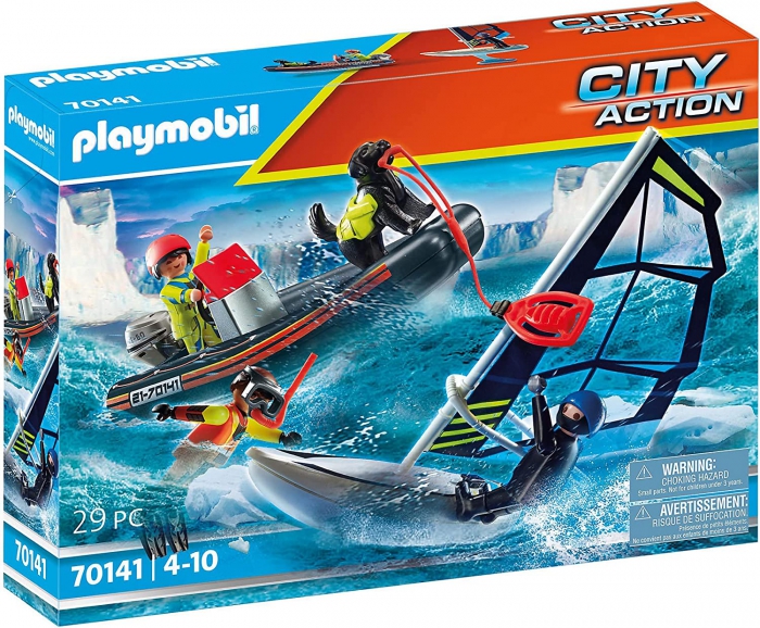  Playmobil Water Rescue with Dog 70141