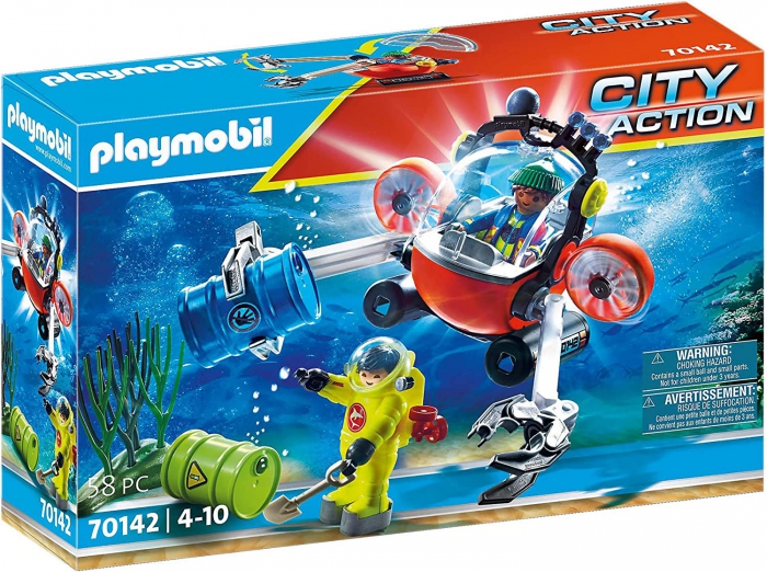  Playmobil Environmental Expedition with Dive Boat 70142