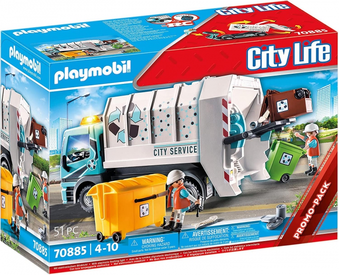  Playmobil City Recycling Truck 70885