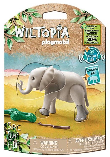  Playmobil Young Elephant 71049