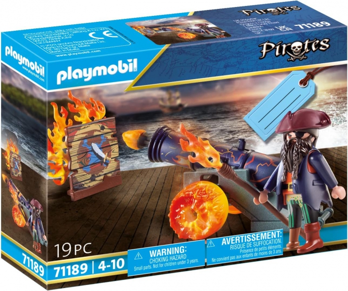  Playmobil Pirate with Cannon Gift Set 71189