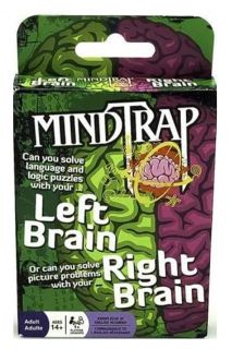 Outset Games MindTrap: Left Brain Right Brain 37055