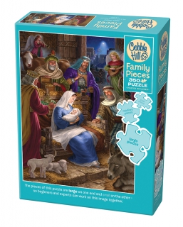 Cobble Hill Holy Night 350 Piece Family Puzzle