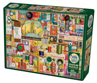 COBBLE HILL Sewing Notions 1000 Piece Puzzle 80098