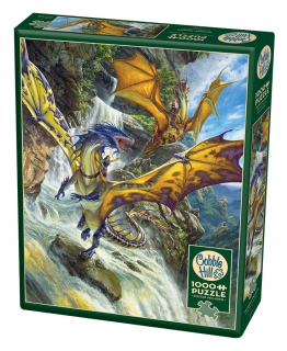 COBBLE HILL - Waterfall Dragons 80105