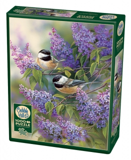 COBBLE HILL - Chickadees and Lilacs