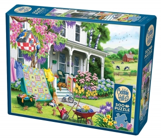 COBBLE HILL Spring Cleaning 500 Piece Puzzle 85070