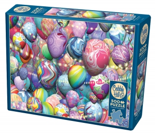 COBBLE HILL Party Balloons 500 Piece Puzzle 85075