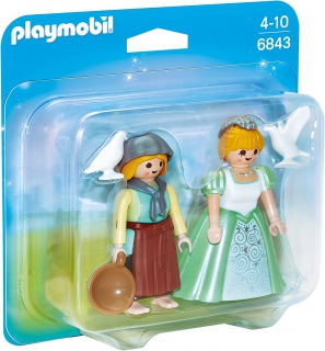 Playmobil Princess and Handmaid Duo Pack 6843