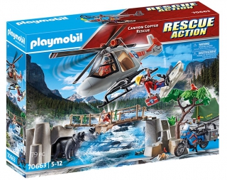 Playmobil Canyon Airlift Operation 70663