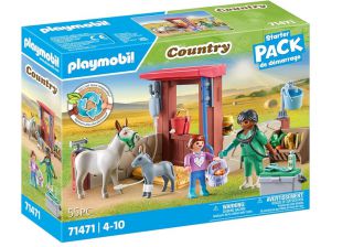 Playmobil Country Starter Pack Farmyard Vet 71471