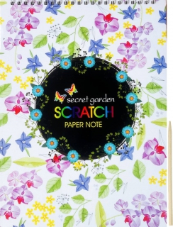 Secret Garden Scratch Paper Note