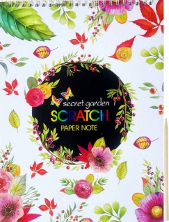 Secret Garden Scratch Paper Note