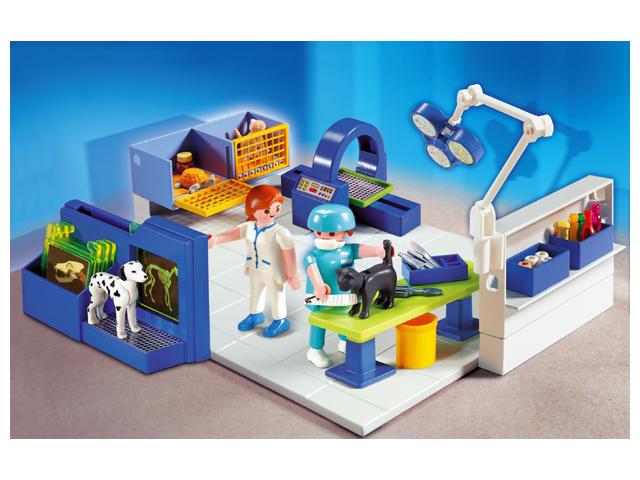 playmobil vet operating room