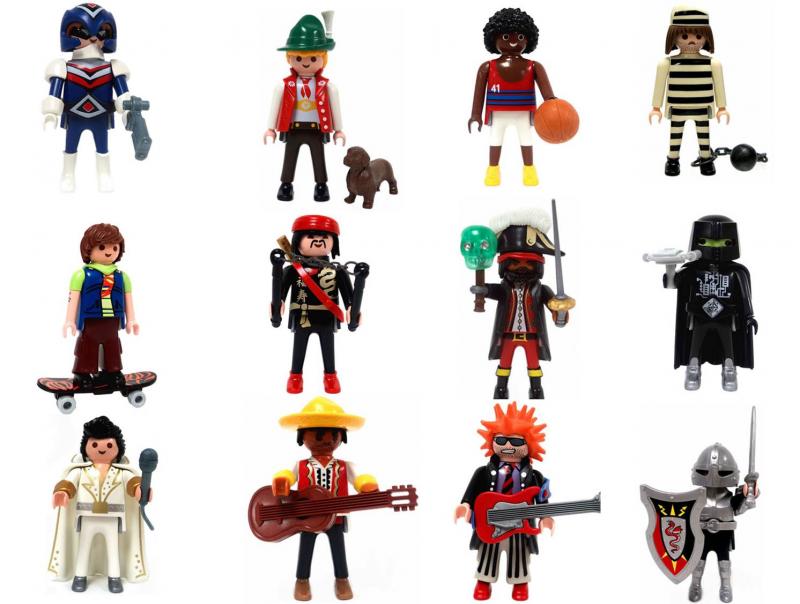 Series 2 Dragon Knight Boys NEW 2 x Playmobil 5157 Mexicans