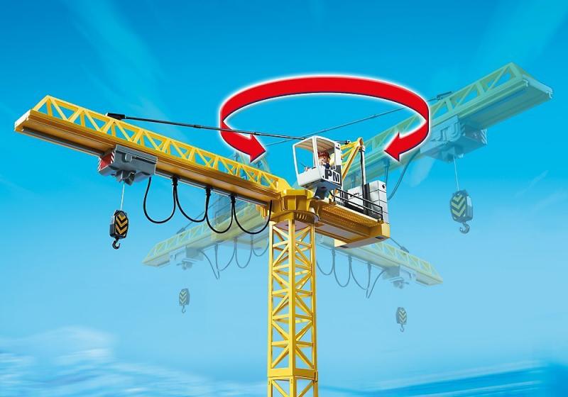 playmobil crane 5466