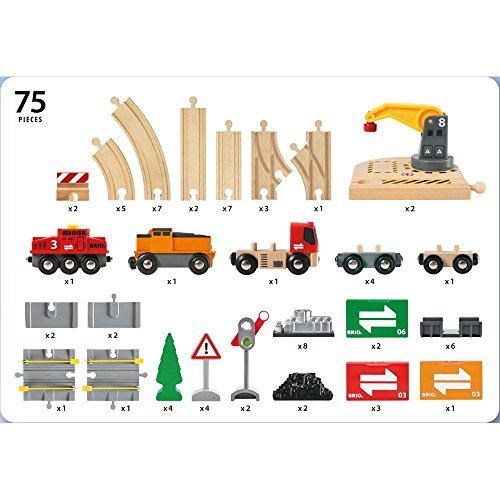 brio lift and load railway set