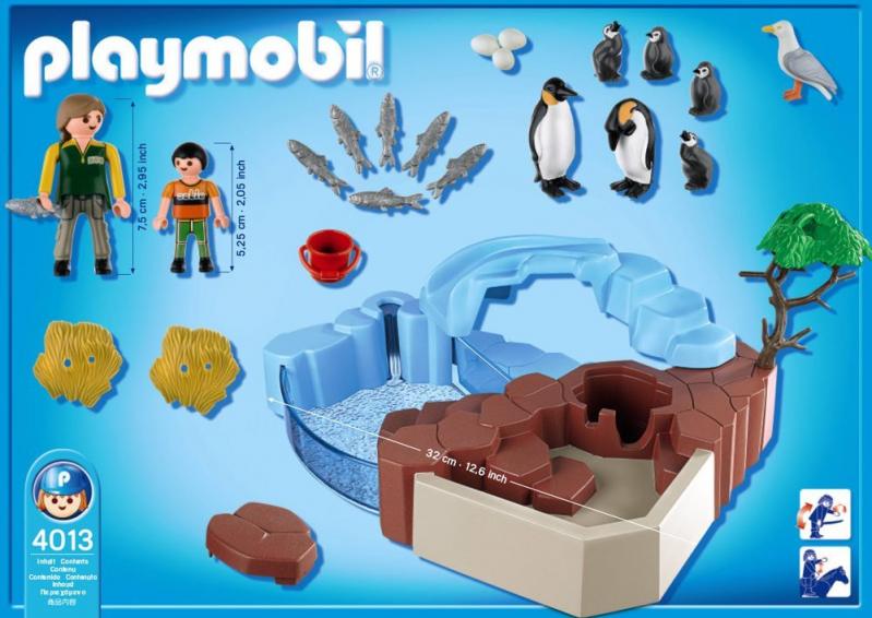 playmobil penguin pool
