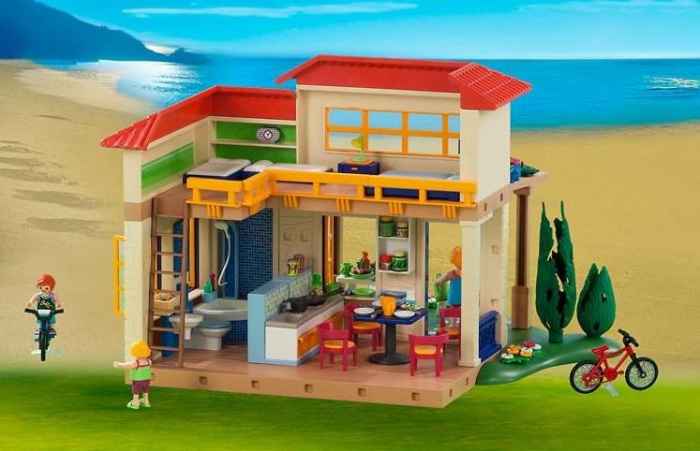 playmobil summer house 4857