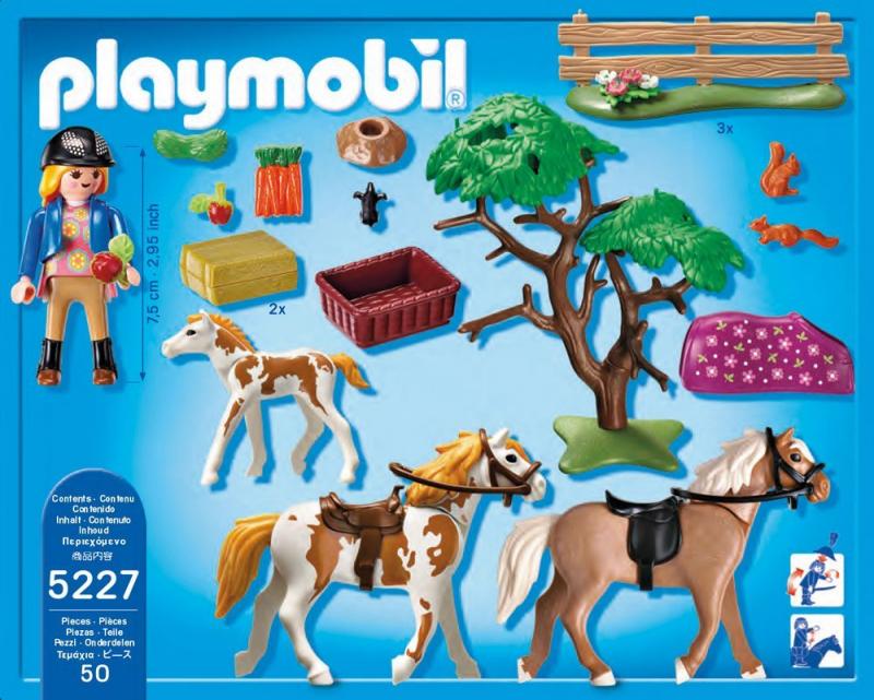 playmobil paddock