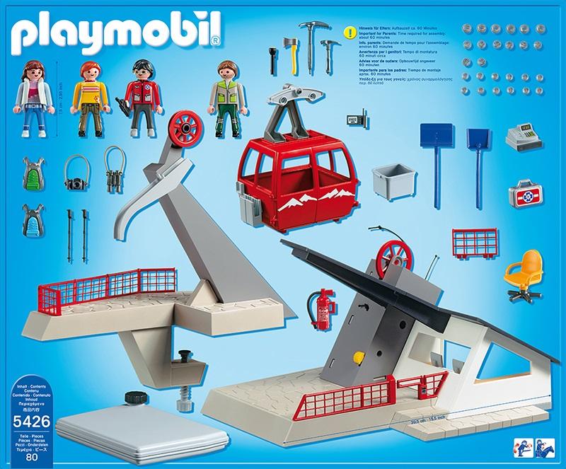 playmobil mountain cable car